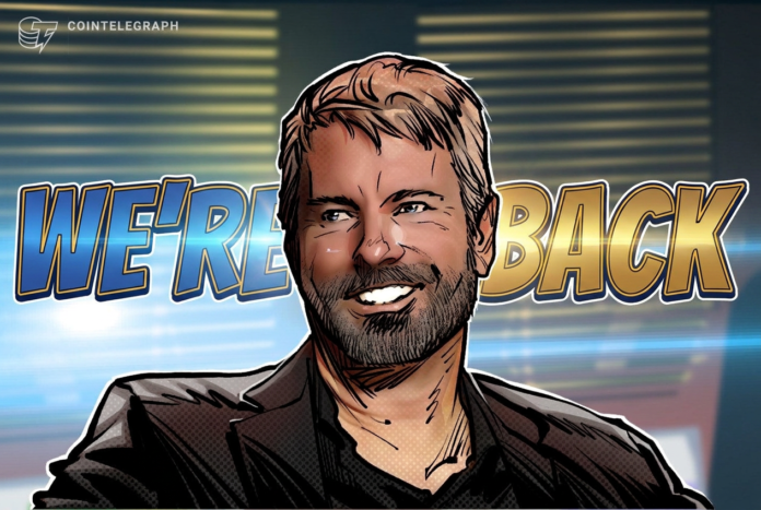 Strategy Bitcoin Buying May Resume After Saylor ‘We’re Back’ Signal Strategy Bitcoin Buying May Resume After Saylor ‘We’re Back’ Signal