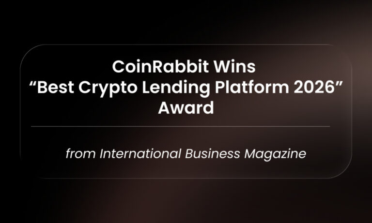 CoinRabbit Wins “Best Crypto Lending Platform 2026” Award from International Business Magazine | UseTheBitcoin