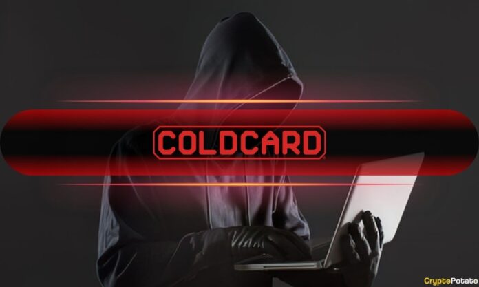 Coldcard Exploiter Moves 45% of Wave 3 Loot as Stolen Bitcoin Enters CoinJoins