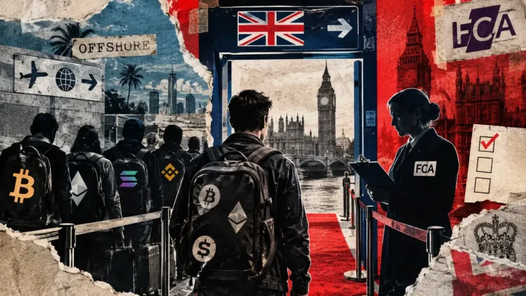 FCA draws the UK boundary for offshore crypto platforms ahead of 2027 rules